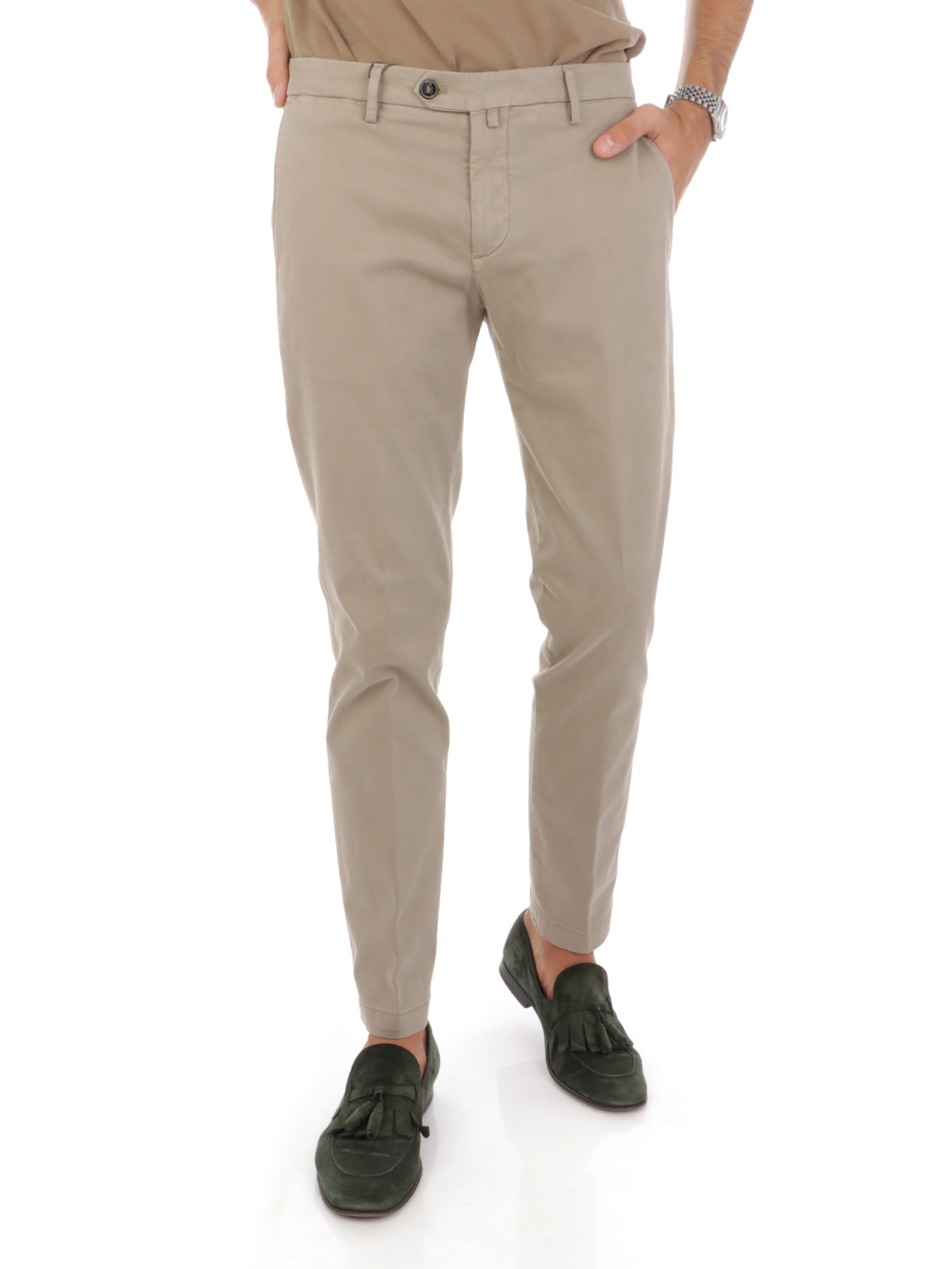 Chino Uomo Beige